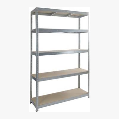 Regał metalowy 300 kg 195 x 100 x 50 cm 5P Spaceo