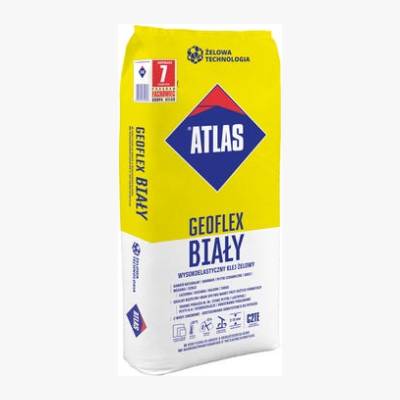 Zaprawa elastyczna klejowa GEOFLEX 22.5 kg biała ATLAS