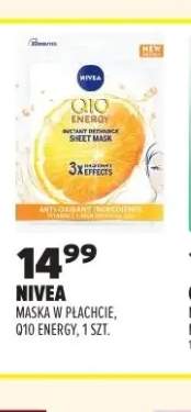 Maska w płachcie Nivea Q10 Energy