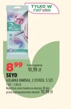 Golarka damska Seyo 2 ostrza