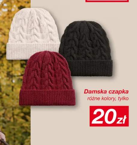 Damska czapka
