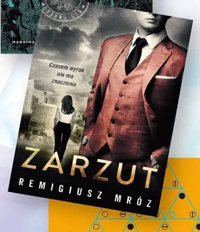 Książka Zarzut Remigiusz Mróz