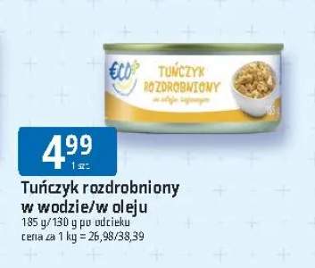 Tuńczyk rozdrobniony w oleju Eco+ +1 wariant
