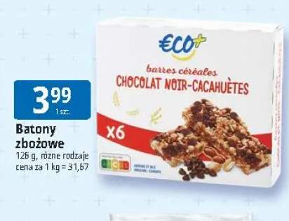 Batony zbożowe Eco+