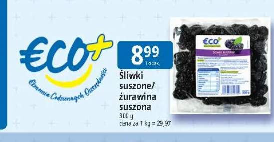 Śliwki suszone ECO+ +1 wariant