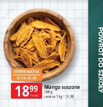 Mango suszone
