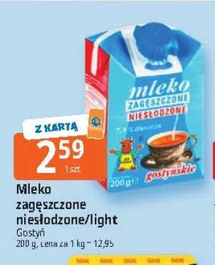 Mleko zagęszczone niesłodzone Gostyń +1 wariant