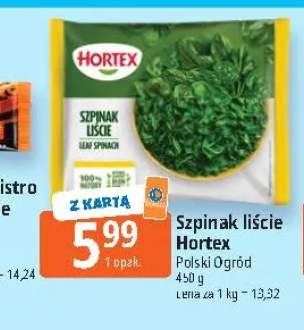 Szpinak liście Hortex
