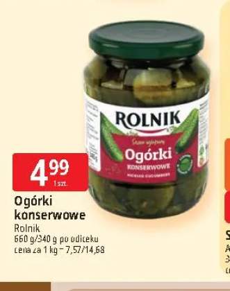 Ogórki konserwowe Rolnik