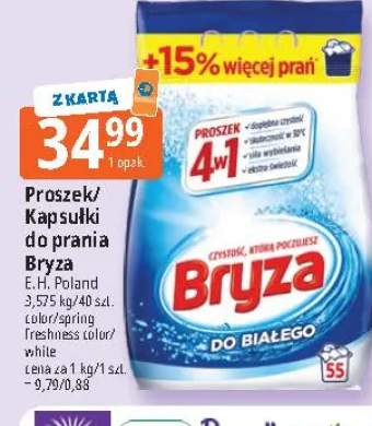 Proszek do prania Bryza +1 wariant
