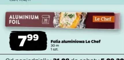 Folia aluminiowa Le Chef 30 m