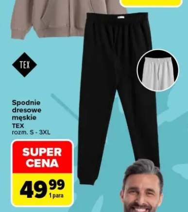 Spodnie dresowe męskie TEX