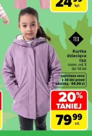 Kurtka dziecięca TEX