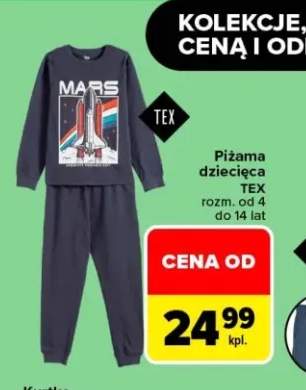 Piżama dziecięca TEX