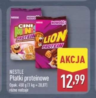 Płatki proteinowe Lion Nestlé +1 wariant