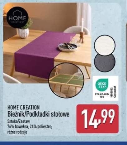 Bieżnik stołowy Home Creation +1 wariant