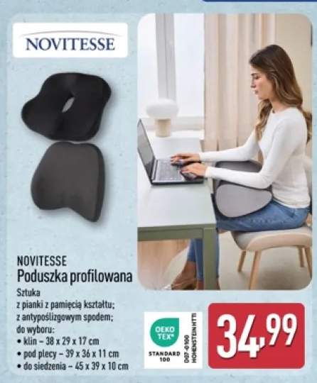 Poduszka profilowana klin Novitesse +2 warianty
