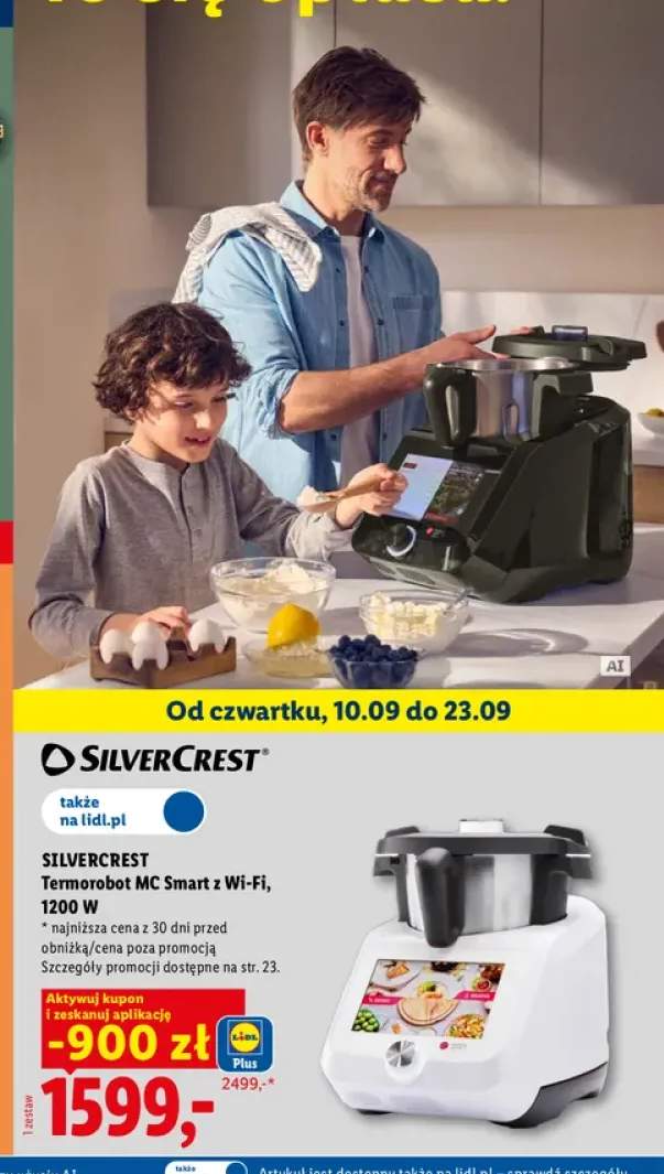 Termorobot Mc Smart z Wi-Fi Silvercrest
