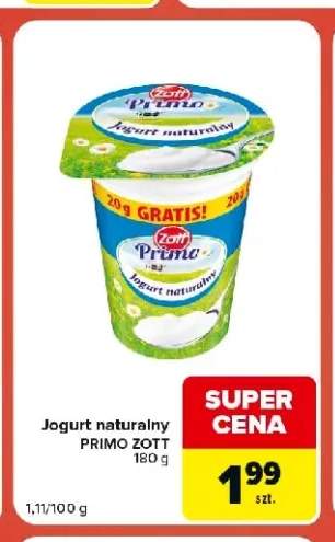 Jogurt naturalny Primo Zott