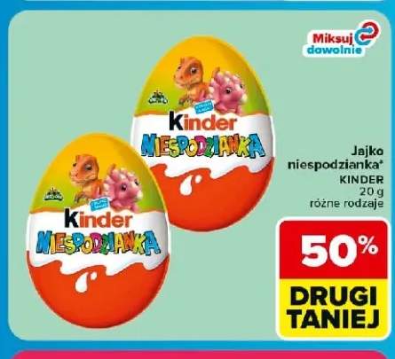 Jajko niespodzianka Kinder