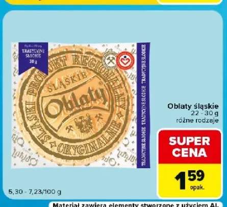 Oblaty śląskie