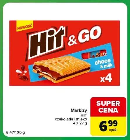 Markizy Hit czekolada i mleko 4-pak