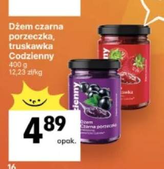 Dżem czarna porzeczka Codzienny +1 wariant