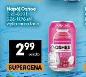 Napój Oshee Vitamin Water Sparkling