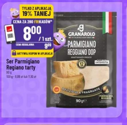 Ser Parmigiano Reggiano tarty Granarolo