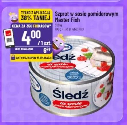 Szprot w sosie pomidorowym Master Fish