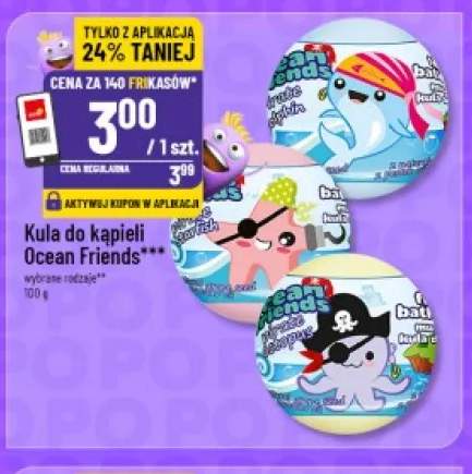 Kula do kąpieli Ocean Friends Pirate Dolphin +2 warianty
