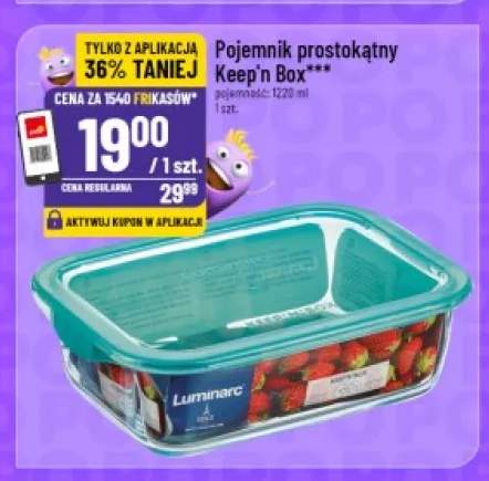 Pojemnik prostokątny Luminarc Keep'n Box 1220 ml