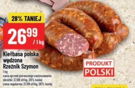 Kiełbasa polska wędzona Rzeźnik Szymon