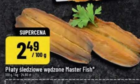 Płaty śledziowe wędzone Master Fish