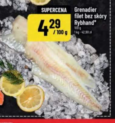 Grenadier filet bez skóry Rybhand