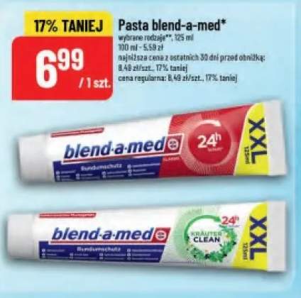 Pasta do zębów blend-a-med Rundumschutz Classic +1 wariant
