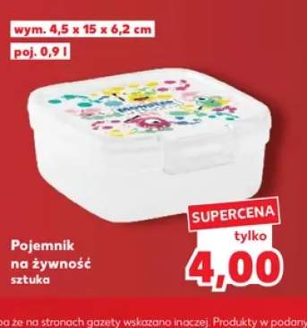 Pojemnik na żywność 0,9 l