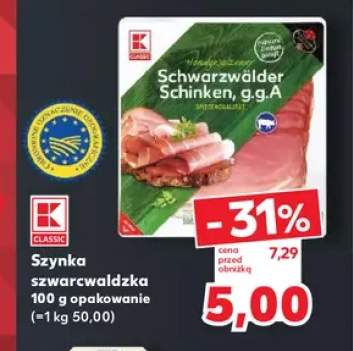 Szynka szwarcwaldzka K-Classic
