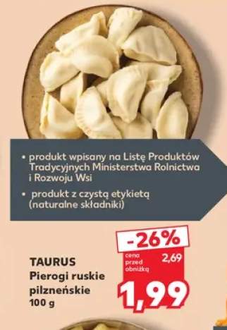 Pierogi ruskie pilzneńskie Taurus