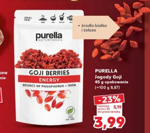 Jagody goji Purella