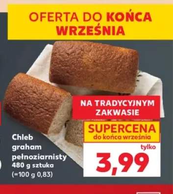 Chleb graham pełnoziarnisty