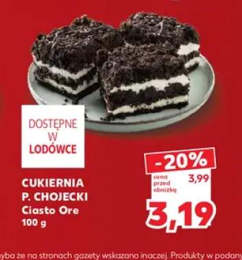 Ciasto Ore Cukiernia P. Chojecki