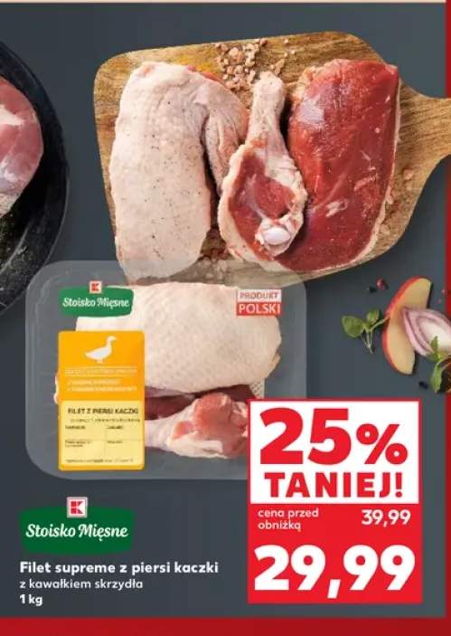 Filet supreme z piersi kaczki z kawałkiem skrzydła Stoisko Mięsne