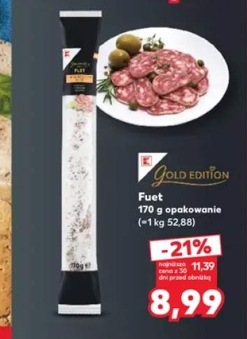 Kiełbasa Fuet K-Gold Edition