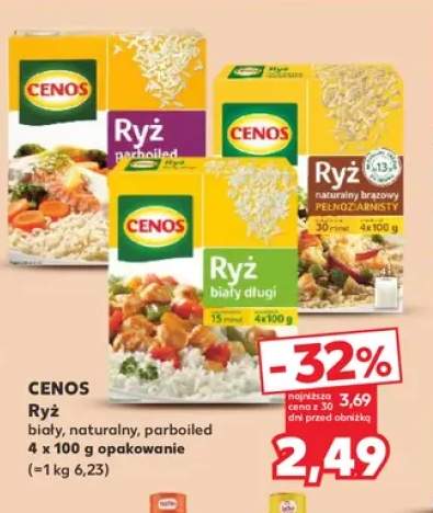 Ryż naturalny Cenos +2 warianty