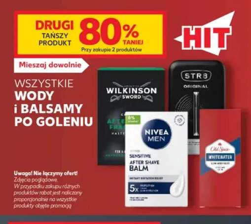 Wody i balsamy po goleniu +4 warianty