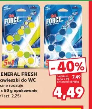 Zawieszki do WC General Fresh 2-pak