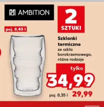 Szklanki termiczne Ambition 2-pak 0,45 l +1 wariant