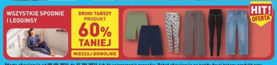 Spodnie i legginsy