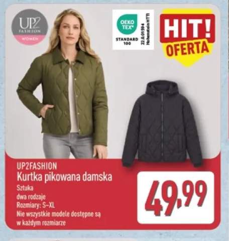 Kurtka pikowana damska UP2FASHION